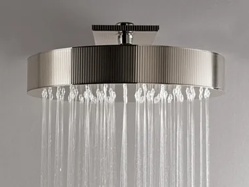 KEA - Wall-mounted round overhead shower with anti-lime system by Rubinetterie Treemme - view 2